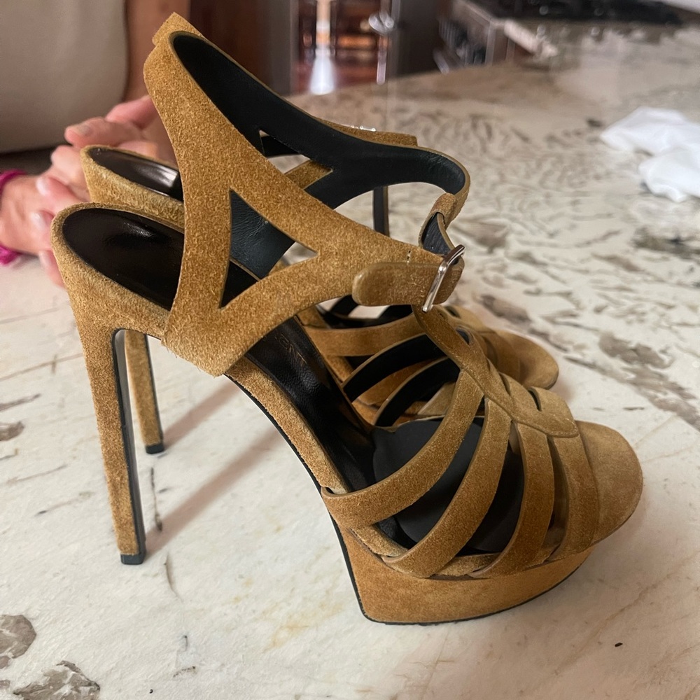 Saint Laurent Suede Heels